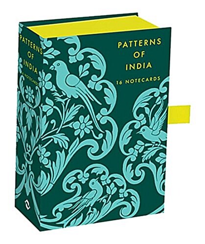 Patterns of India: Box of 16 Notecards (Postcard Book/Pack)