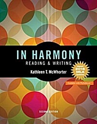 In Harmony: Reading and Writing, MLA Update Edition (Paperback, 2)