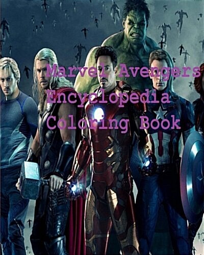Marvel Avengers Encyclopedia Coloring Book (Paperback)