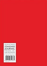 Red Standard Plain & Simple Journal (Other)