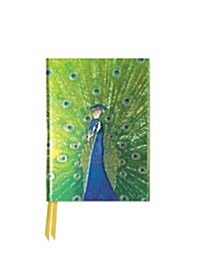 Peacock in Blue and Green (Foiled Pocket Journal) (Other)