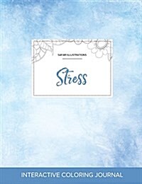 Adult Coloring Journal: Stress (Safari Illustrations, Clear Skies) (Paperback)
