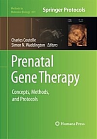 Prenatal Gene Therapy: Concepts, Methods, and Protocols (Paperback)