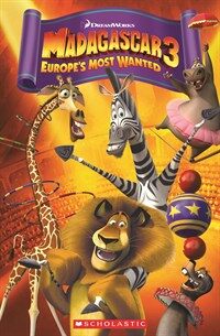 Madagascar 3: Europe's Most Wanted (Book, CD) - Level 3 