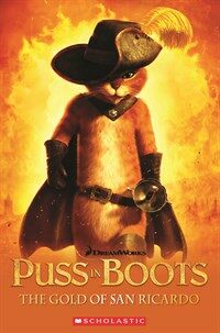 Puss-in-Boots 2: The Gold of San Ricardo (Book, CD) - Level 3 