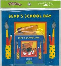 Pictory Set PS-63 Bear's School Day (Book, Audio CD)