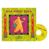 Pictory Set PS-14 / Bear About Town (Book, Audio CD)