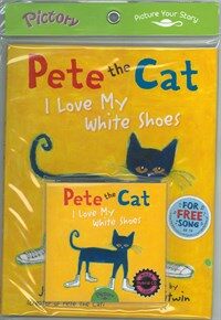 Pictory Set PS-45(HCD) Pete the Cat: I Love My White Shoes (Book, Hybrid CD)