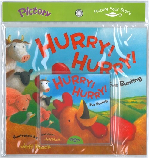 Pictory Set Infant & Toddler 09 : Hurry! Hurry! (Paperback + Audio CD)