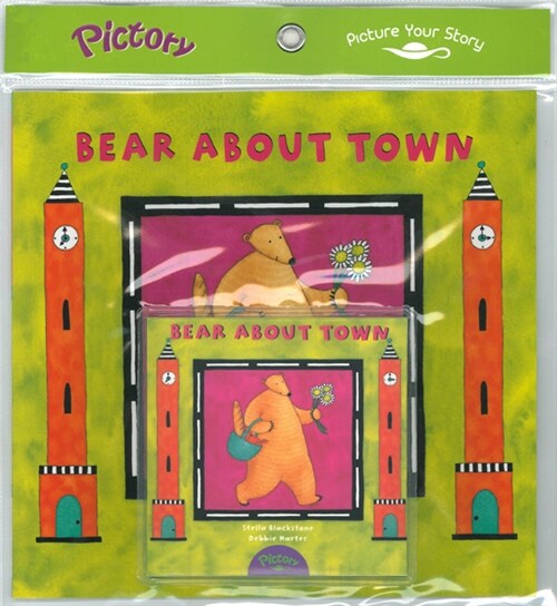 [중고] Pictory Set Pre-Step 14 : Bear About Town (Paperback + Audio CD)