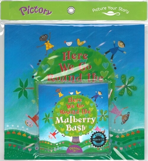 Pictory Set PS-41(HCD) / Here We Go Round the Mulberry Bush (Book, Hybrid CD)