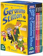 Geronimo Stilton DVD 2집 4종 세트 (DVD 4장 + 영한대본 가이드 4권)