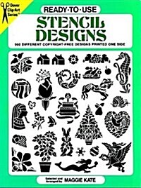 Ready-To-Use Stencil Designs (Paperback)