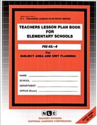 Elementary Schools (Pre-K - 6): Passbooks Study Guide (Spiral)