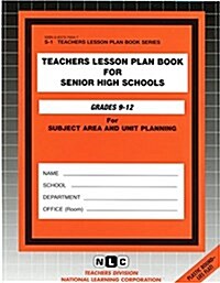 Senior High Schools (9-12): Passbooks Study Guide (Spiral)