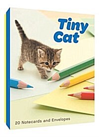 Tiny Cat Notecards: 20 Notecards and Envelopes (Novelty)