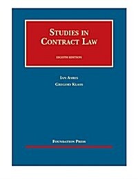 Studies in Contract Law - Casebook Plus (Hardcover, 8th, New)