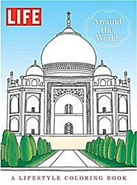 Life Around the World: A Lifestyle Coloring Book (Paperback)