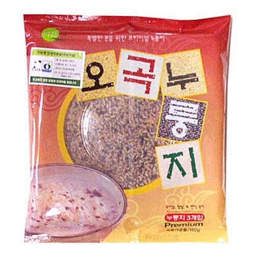 우리쌀 웰빙 무농약 오곡 누룽지 세트 (총 10 봉)