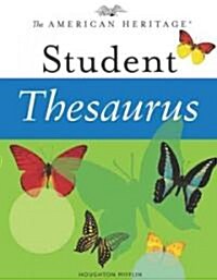 [중고] The American Heritage Student Thesaurus (hardcover)