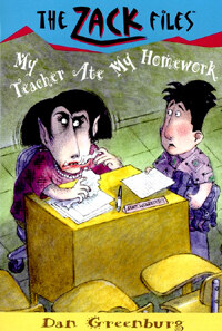 Zack Files 27: My Teacher Ate My Homework (Paperback)