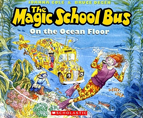 [중고] The Magic School Bus on the Ocean Floor (Paperback)