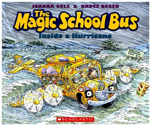 [중고] The Magic School Bus Inside a Hurricane (Paperback)