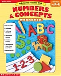 Scholastic Success With Numbers & Concepts (Paperback, Workbook)