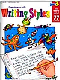 [중고] Experiences with Writing Styles: Reproducible Grade 3 (Paperback)