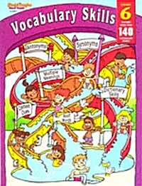 [중고] Steck-Vaughn Vocabulary Skills: Student Workbook Grade 6 (Paperback)