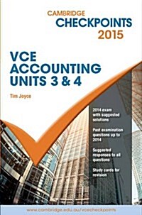 Cambridge Checkpoints VCE Accounting Units 3&4 2015 and Quiz Me More (Package)