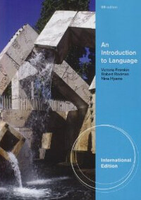 An introduction to language 9th ed., International ed.,