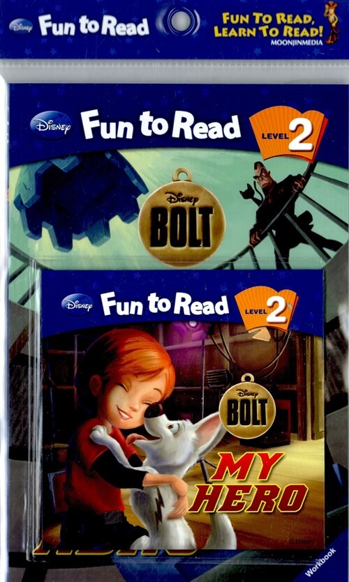 Disney Fun to Read Set 2-18 : My Hero (볼트) (Paperback + Workbook + Audio CD)