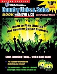 Country Licks & Solos (PAP/DVD, Paperback)