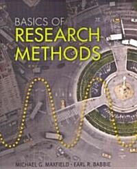 Basics of Research Methods for Criminal Justice and Criminology (Paperback, 3)