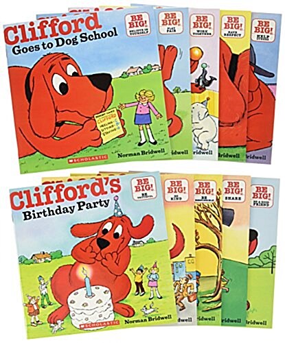 [중고] Clifford‘s Big Red Box Set (Paperback 10권)