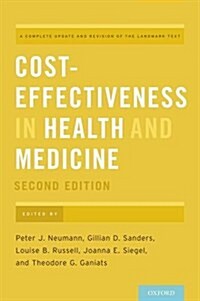 Cost-Effectiveness in Health and Medicine (Hardcover, 2)