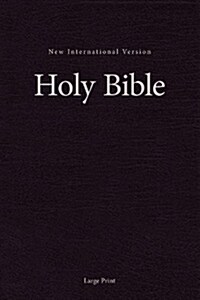 NIV, Single-Column Pew and Worship Bible, Large Print, Hardcover, Black (Hardcover, Special)