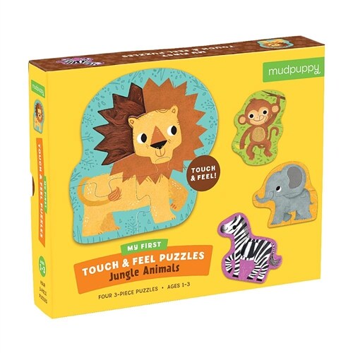 My First Touch & Feel Jungle Animals Puzzles (Other)