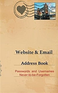 Website and Email Address Book (Paperback)