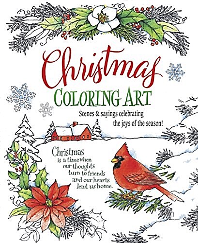 Christmas Coloring Art (Paperback)