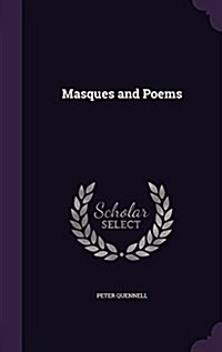 Masques and Poems (Hardcover)