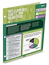 Inclusion Dos, Donts, and Do Betters: Quick Reference Guide (Other)