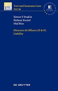 Directors & Officers (D & O) liability