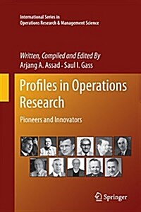 Profiles in Operations Research: Pioneers and Innovators (Paperback)