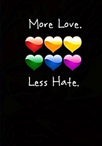 More Love. Less Hate. - A Journal (Paperback)