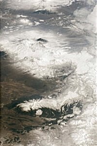 Klyuchevskoy Volcano Eruption in Siberia, Russia from Space: Blank 150 Page Lined Journal for Your Thoughts, Ideas, and Inspiration (Paperback)