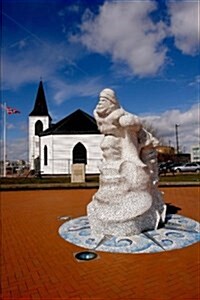 Norwegian Church in Cardiff Wales with Seafarers Statue UK Journal: 150 Page Lined Notebook/Diary (Paperback)