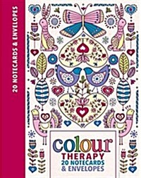 Colour Therapy Notecards (Postcard Book/Pack)