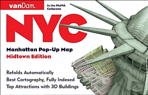 NYC Pop-Up Map by Vandam (Folded, 20, Revised)